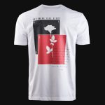 Herren T-Shirt weiß – Rose One