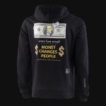 Schwarzes Herren Hoodie – MCP One - 02