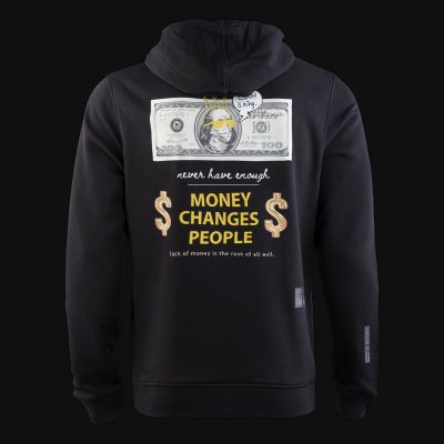 Schwarzes Herren Hoodie – MCP One