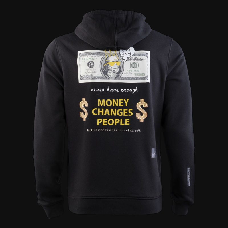 Schwarzes Herren Hoodie – MCP One