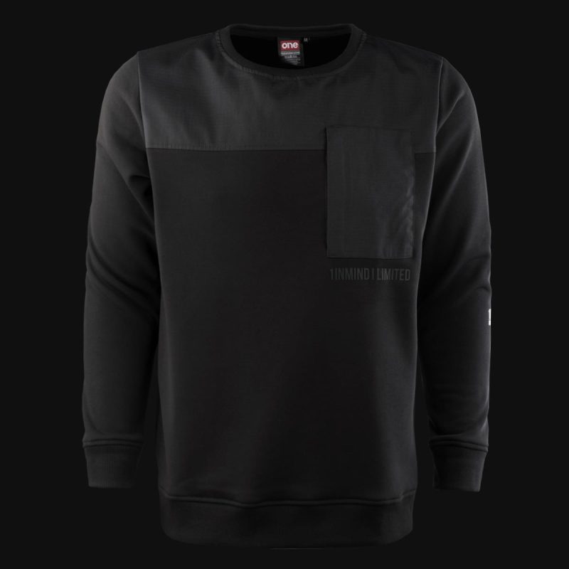 Schwarzes Herren Sweatshirt – ML One