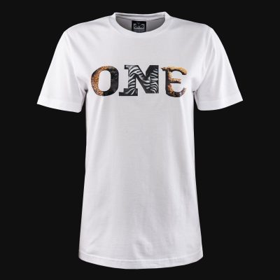 Weißes breites Damen T-shirt AI One