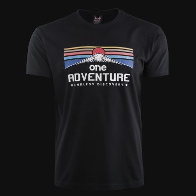 Herren T-Shirt schwarz – Discovery Black