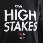 Herren T-Shirt schwarz – High Stakes V.02 - 03