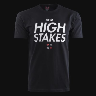 Herren T-Shirt schwarz – High Stakes V.02