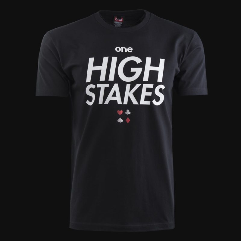 Herren T-Shirt schwarz – High Stakes V.02