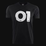 Herren T-Shirt schwarz – O1 Black