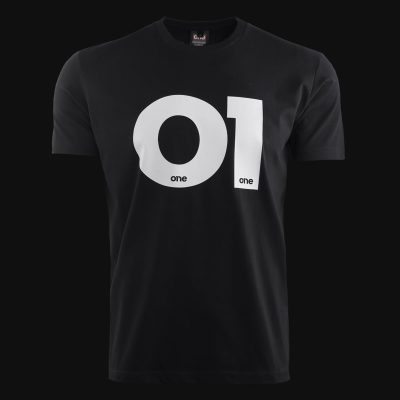 Herren T-Shirt schwarz – O1 Black
