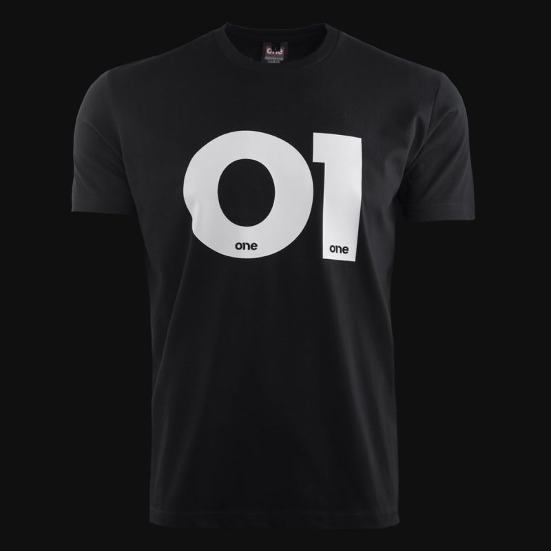 Herren T-Shirt schwarz – O1 Black