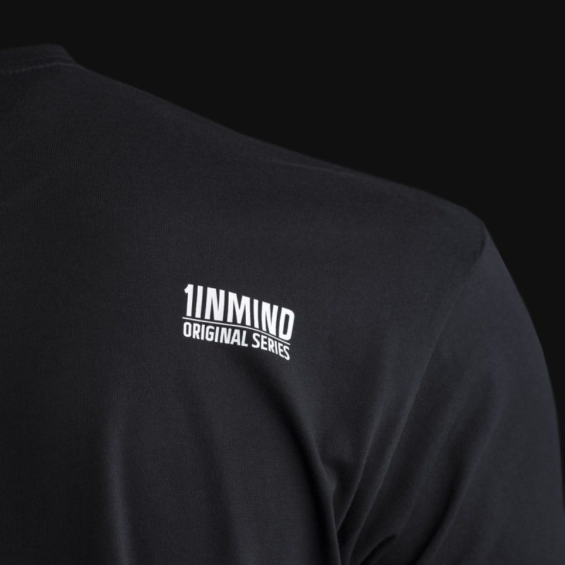 Herren T-Shirt schwarz – O1 Black - 04