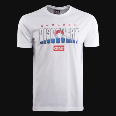Herren T-Shirt weiß – Discovery White