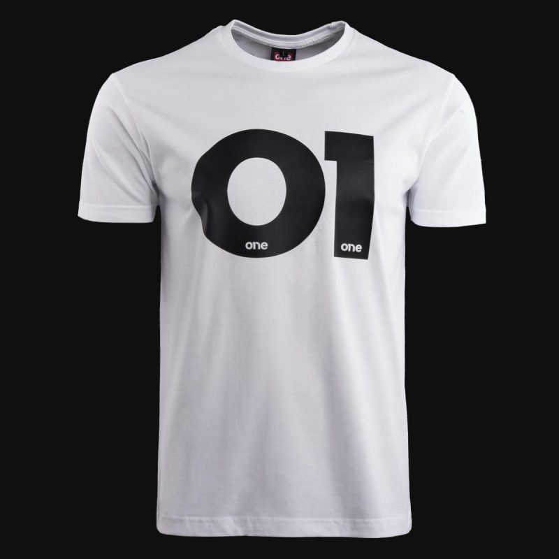 Herren T-Shirt weiß – O1 White