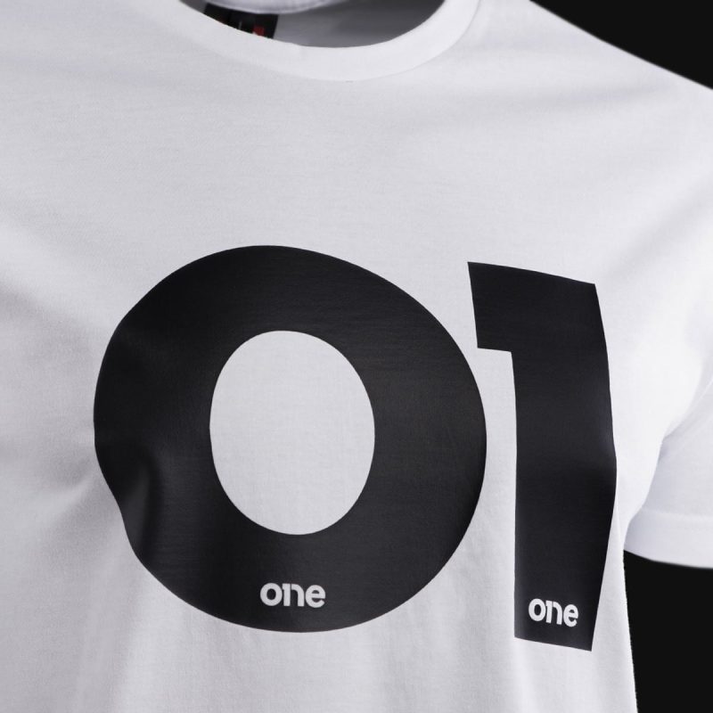 Herren T-Shirt weiß – O1 White - 02