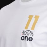 Herren T-Shirt weiß – Sweat and Sacrifice - 03