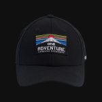 Kappe schwarz mit Verschluss One Adventure - 04