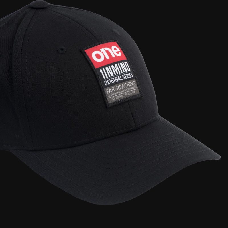 Kappe schwarz mit Verschluss Red One - 04