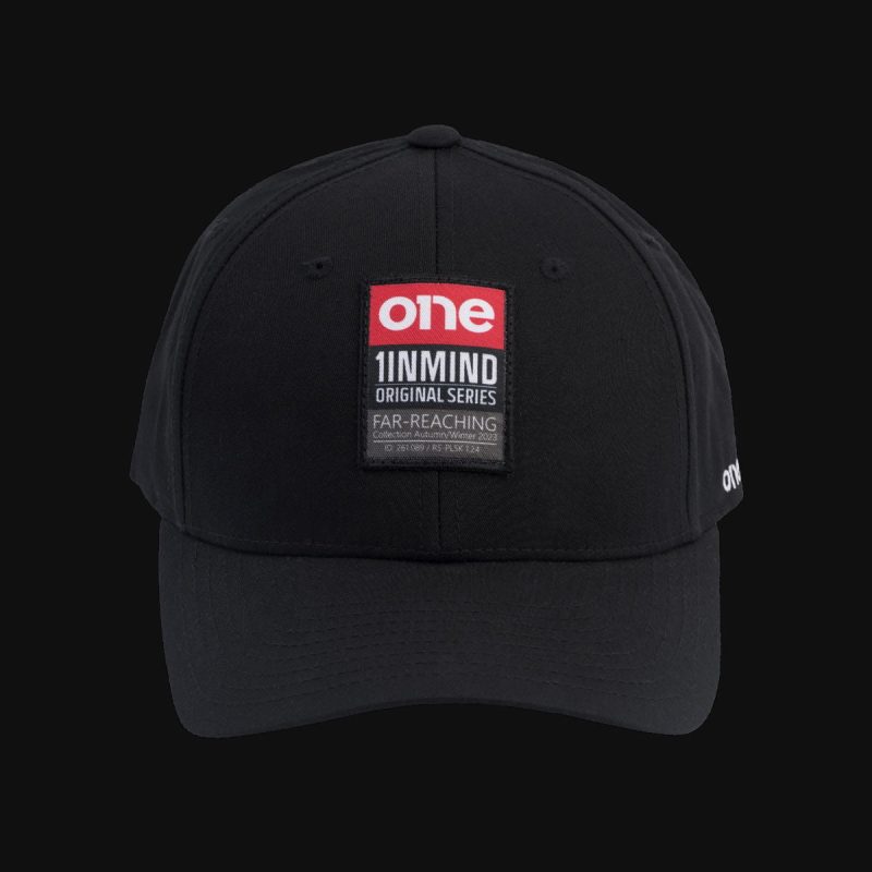 Kappe schwarz mit Verschluss Red One - 02