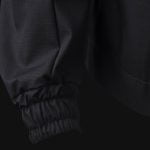 Herren Windbreaker mit Reißverschluss Schwarz - O1 - 03