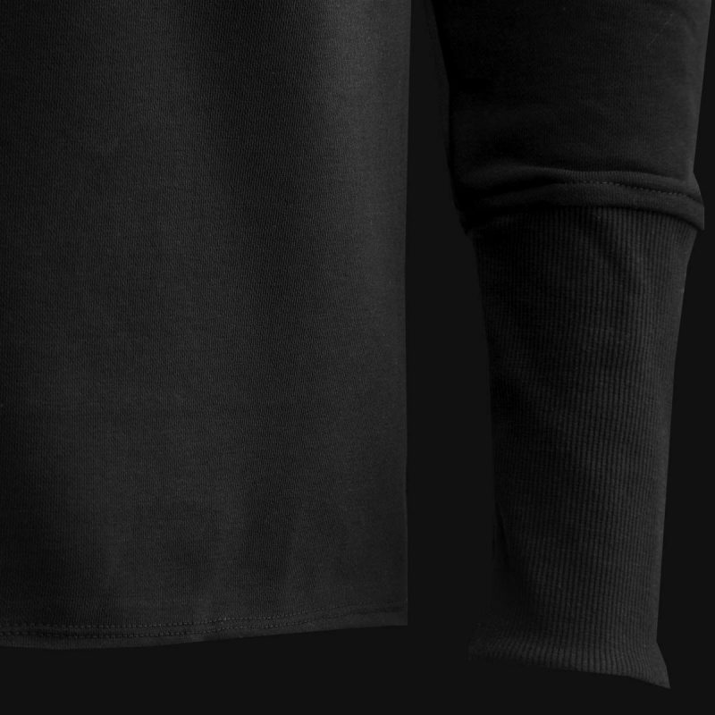 Schwarzes Herren Sweatshirt – Vanguard - 03