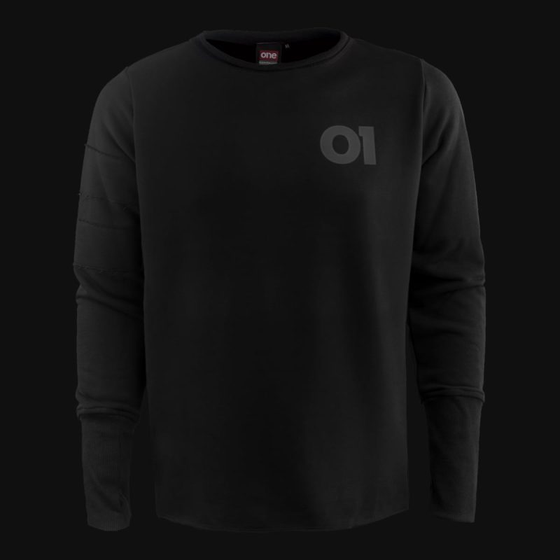 Schwarzes Herren Sweatshirt – Vanguard - 02