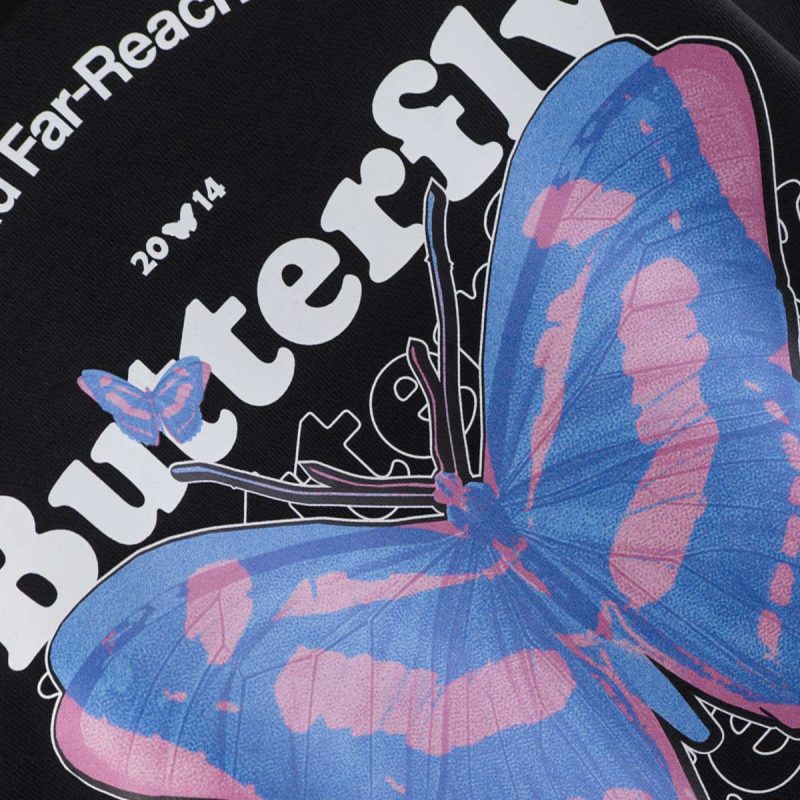 Damen Hoodie - Butterfly One - 02