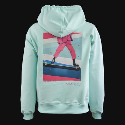 Damen Hoodie - Pink Skate