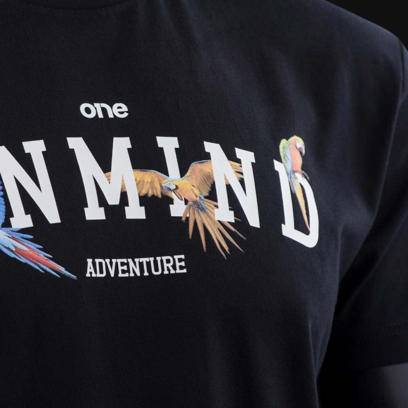 Herren T-Shirt schwarz – Adventure One - 04