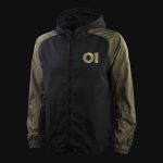 Herren Windbreaker mit Reißverschluss - O1 BK One - 03