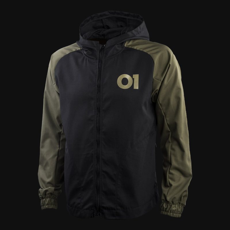 Herren Windbreaker mit Reißverschluss - O1 BK One - 03