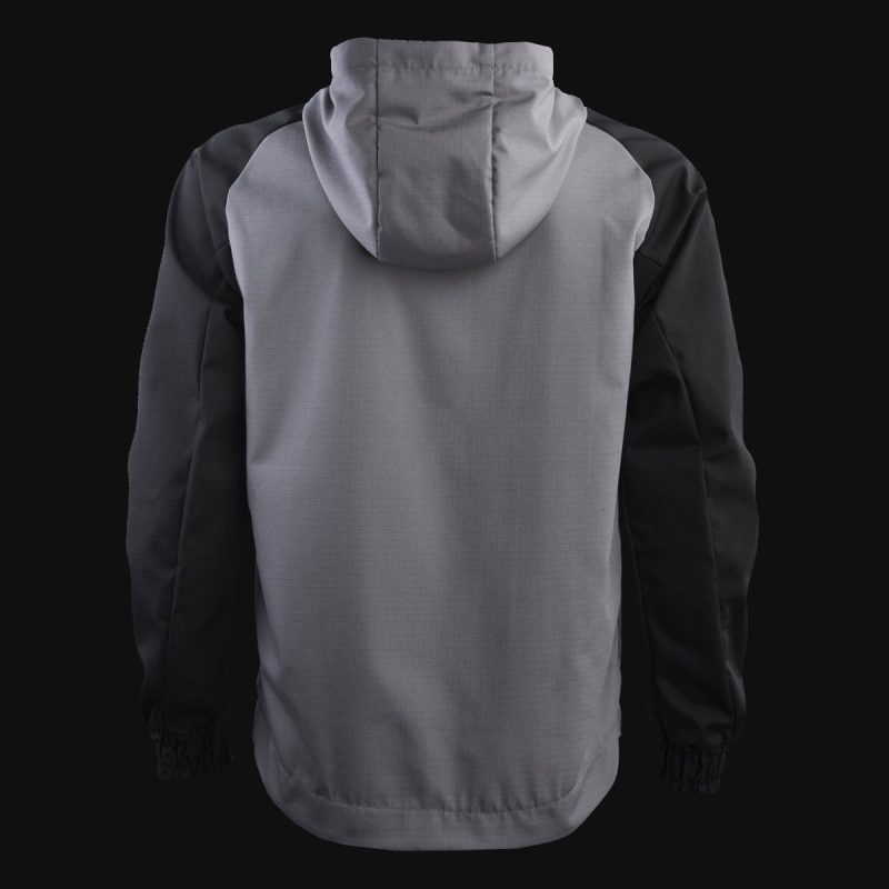Herren Windbreaker mit Reißverschluss - O1 Grey One - 05