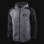 Herren Windbreaker mit Reißverschluss - O1 Grey One - 02