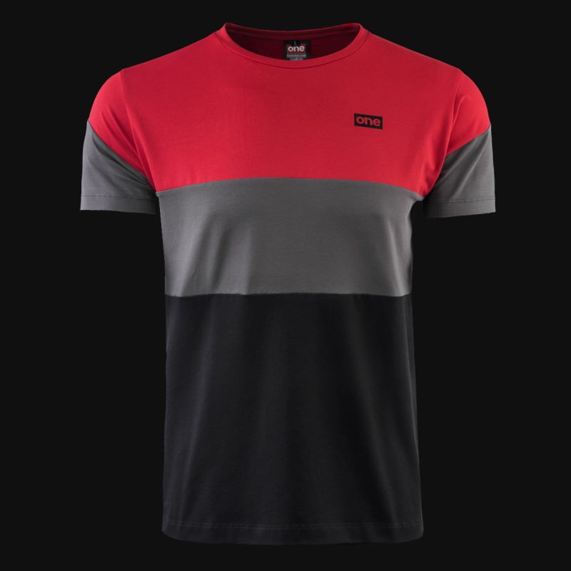Dreifarbiges Herren T-Shirt – Chromatic One