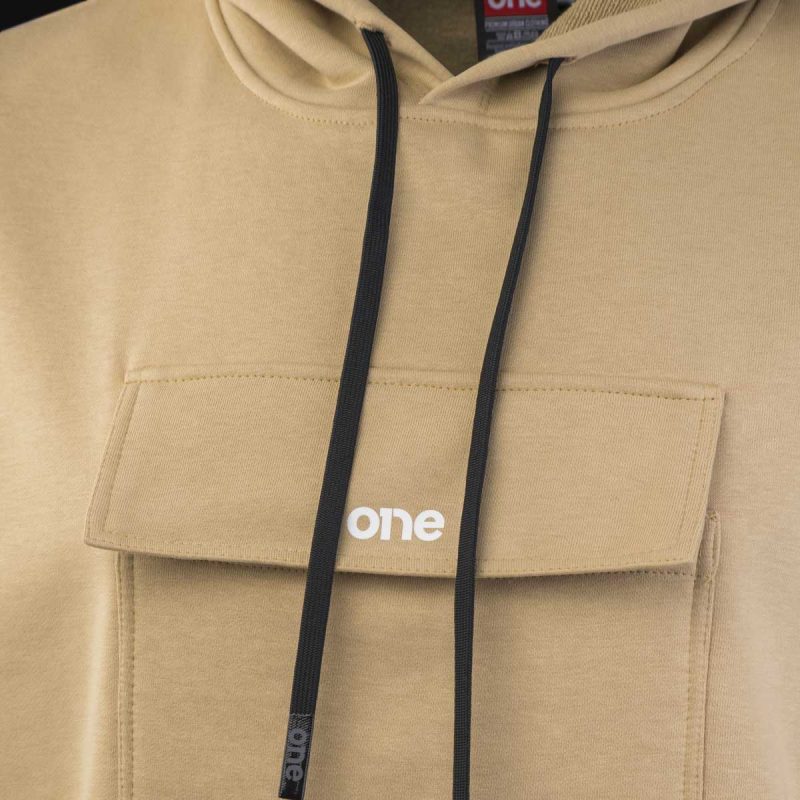 Ärmelloses Herren Sweatshirt beige - Dune One - 05