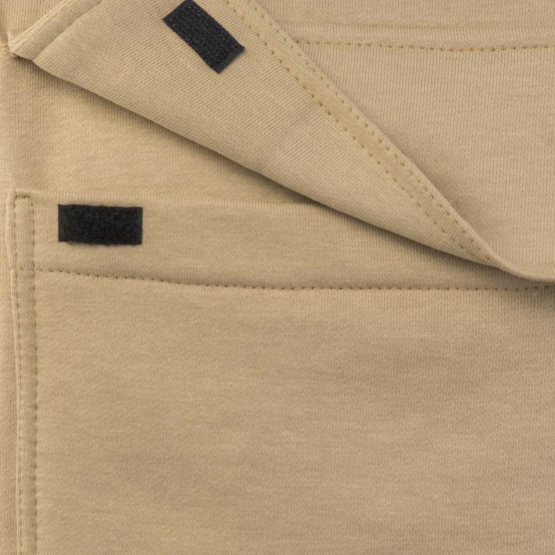 Ärmelloses Herren Sweatshirt beige - Dune One - 04