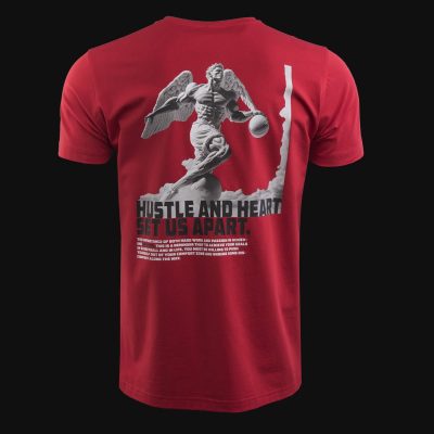 Herren T-Shirt rot - Hustle
