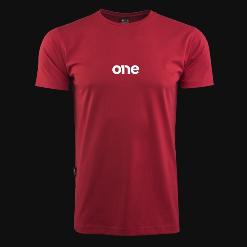 Herren T-Shirt rot - Hustle - 03
