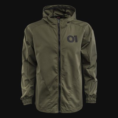 Herren Windbreaker mit Reißverschluss - Khaki O1