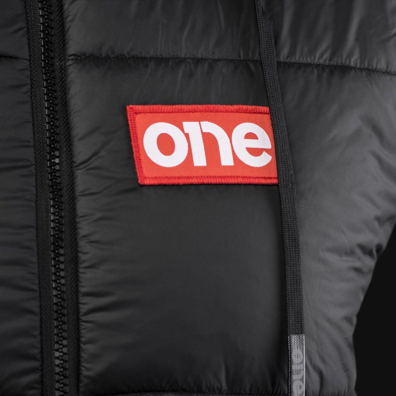 Herrenweste schwarz mit Kapuze - Tech One - 06