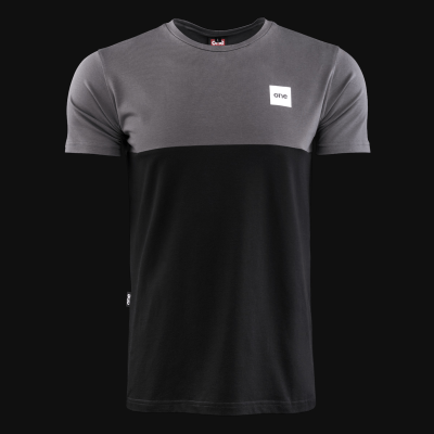 Zweifarbiges Herren T-Shirt – Onyx Blend One
