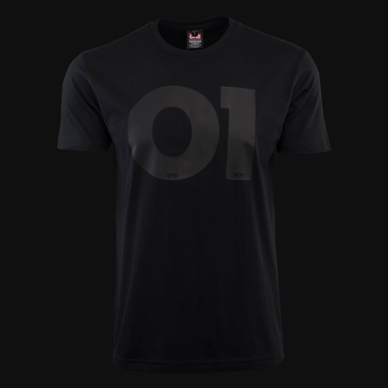 Herren T-Shirt schwarz - O1 Tech