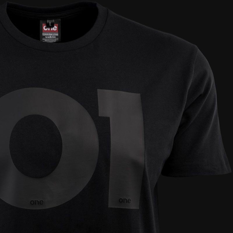 Herren T-Shirt schwarz - O1 Tech - 03