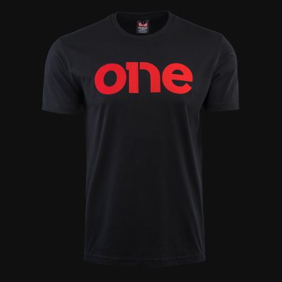 Herren T-Shirt schwarz - Signature Red One