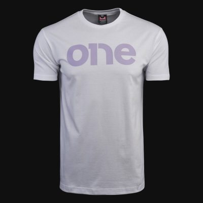 Herren T-Shirt weiß - Mauve One