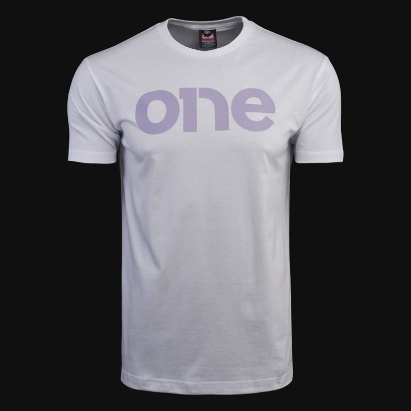 Herren T-Shirt weiß - Mauve One