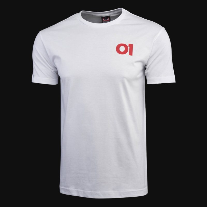 Herren T-Shirt weiß - O1 Red - 02