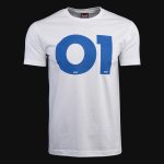 Herren T-Shirt weiß – O1 Tech Royal