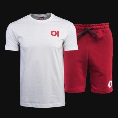 Set T-Shirt und Shorts - O1 Red