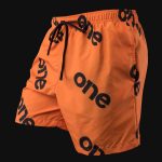 Herren Badeshorts Orange One - 02