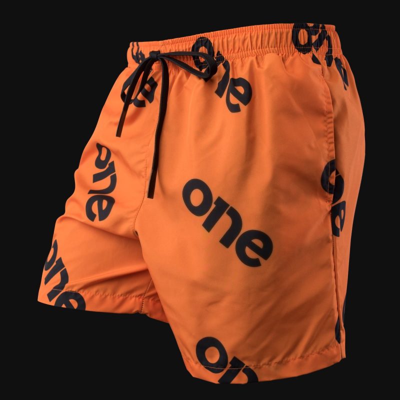 Herren Badeshorts Orange One - 02