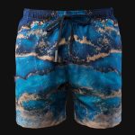 Herren Badeshorts Seascape